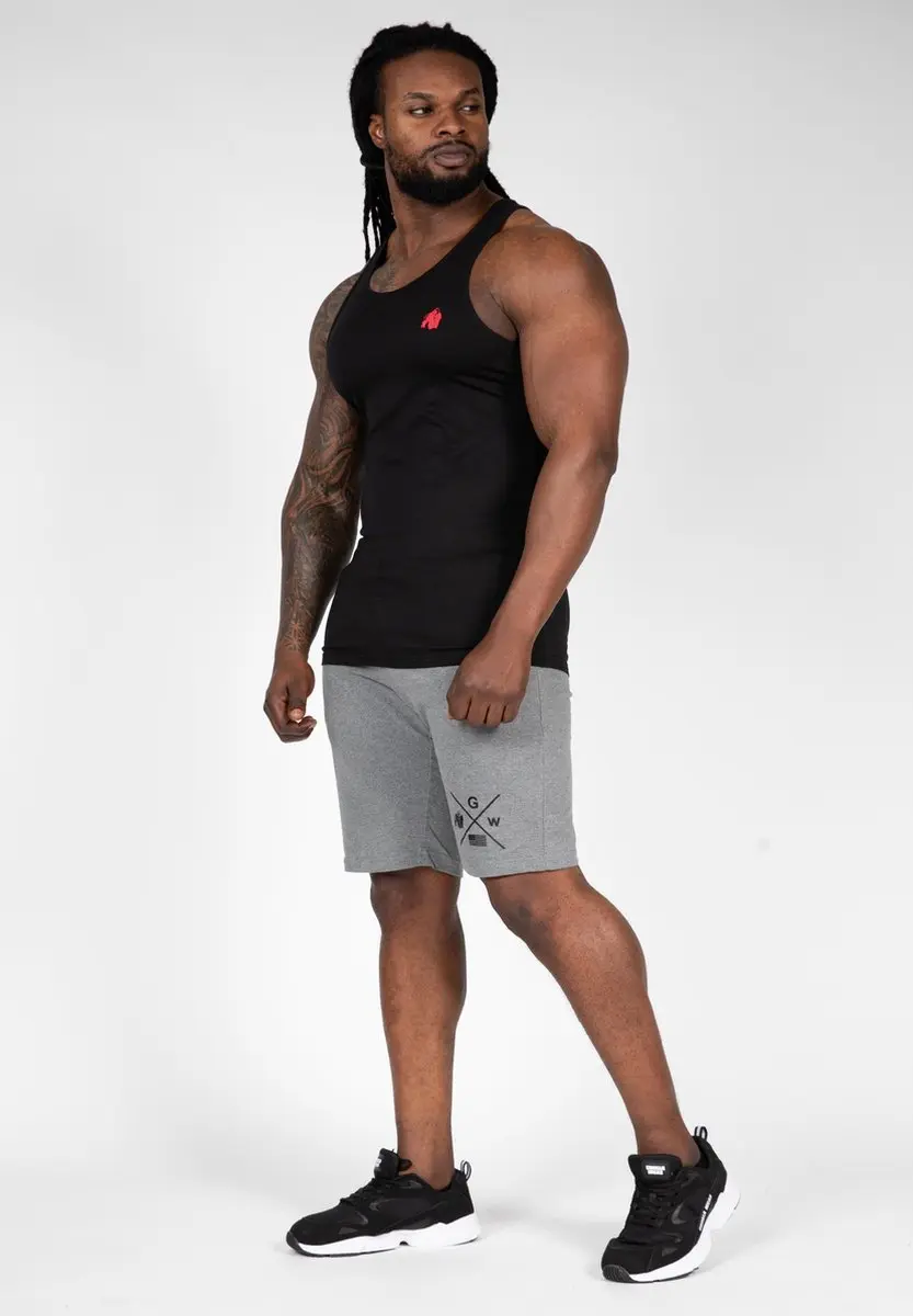 Gorilla Wear Adams Stretch Tanktop - Zwart - L