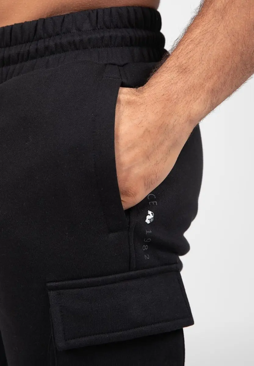 Gorilla Wear Hudson Cargo Sportbroek M - Zwart