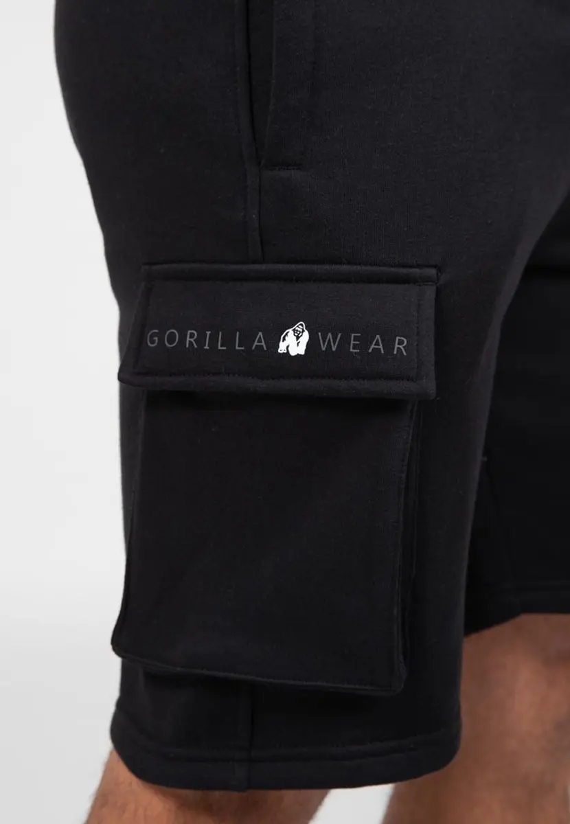 Gorilla Wear Hudson Cargo Sportbroek M - Zwart