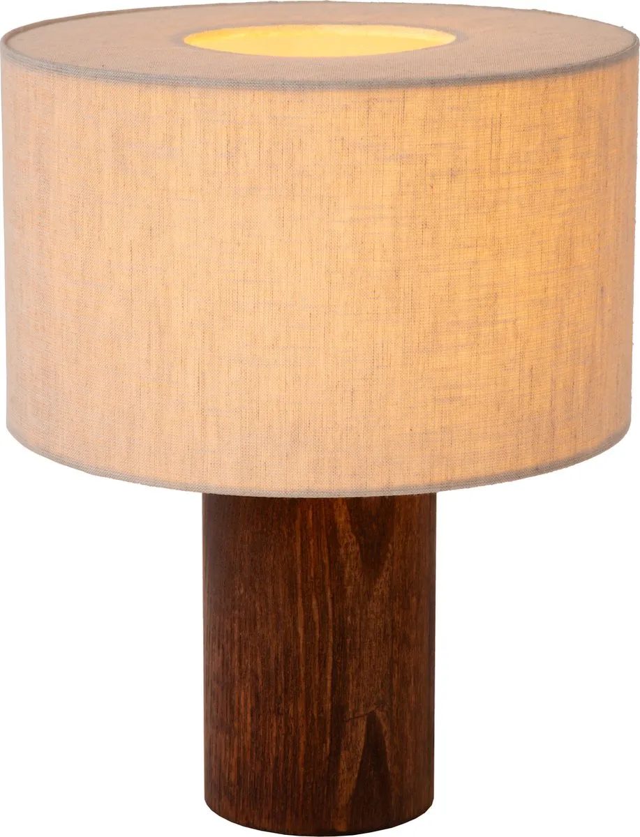 Lucide TACHINA Tafellamp E27 - 25cm - Naturel