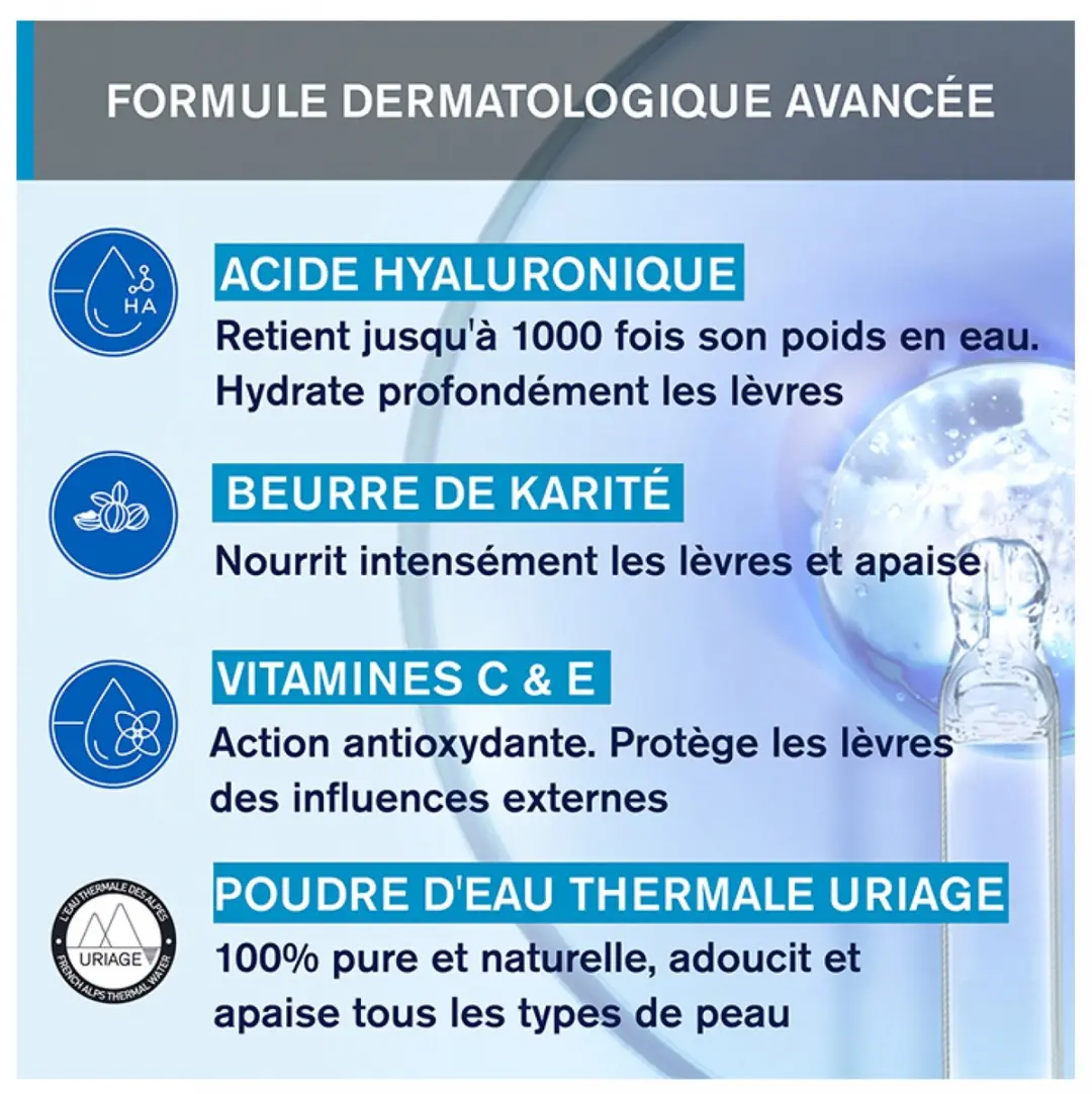 Uriage Lipbalsem Eau Thermale Stick - 4g