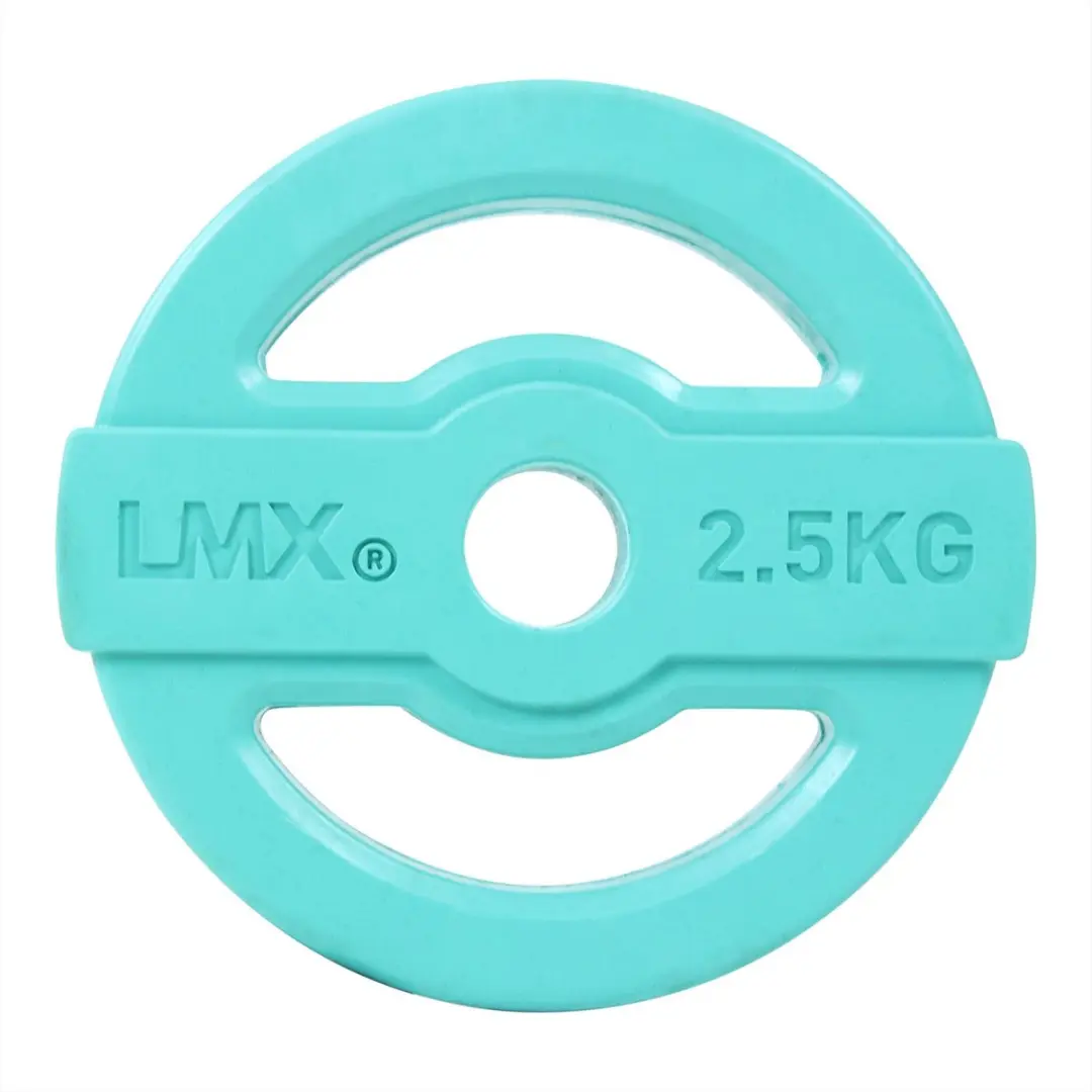 LifeMaxx Studio Pump Disc 30mm - 2,5kg - Blauw/Turquoise