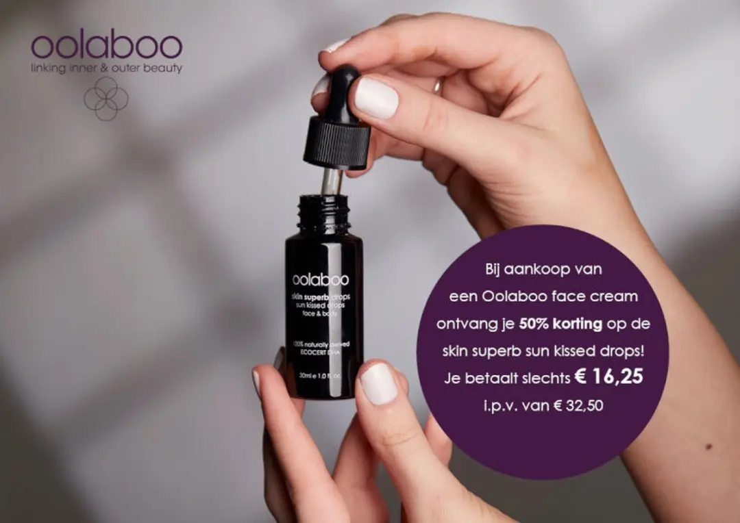 Oolaboo Sun Kissed Drops 30ml - Medium Kleur - Lichaam/Gezicht