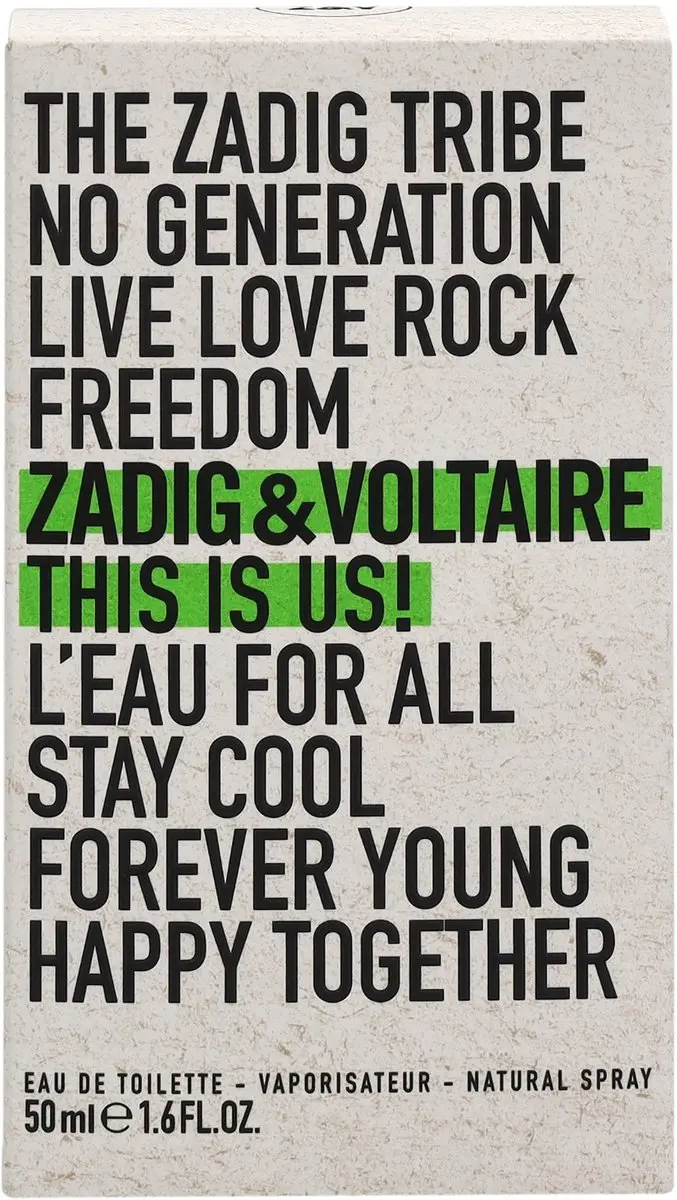 Zadig & Voltaire This is Us! L'Eau For All Eau de Toilette 50ml