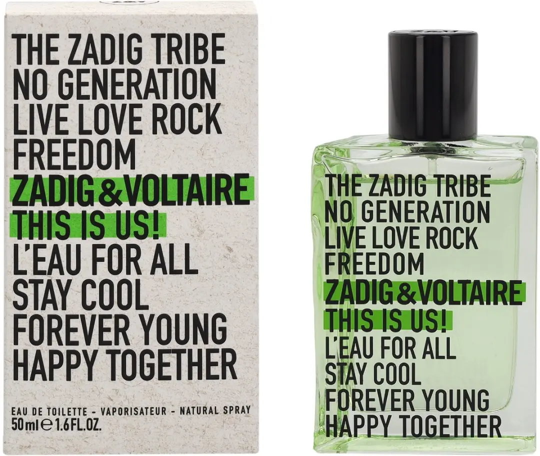Zadig & Voltaire This is Us! L'Eau For All Eau de Toilette 50ml