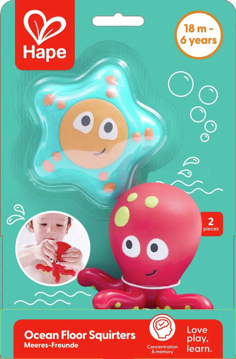 Hape Spuitbussen voor de Oceaanbodem 309026 - Veelkleurig
