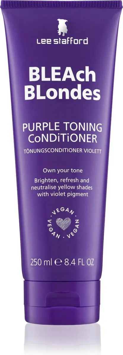 Lee Stafford Bleach Blondes Purple Toning Set - 4x250ml - afbeelding 6 van 6