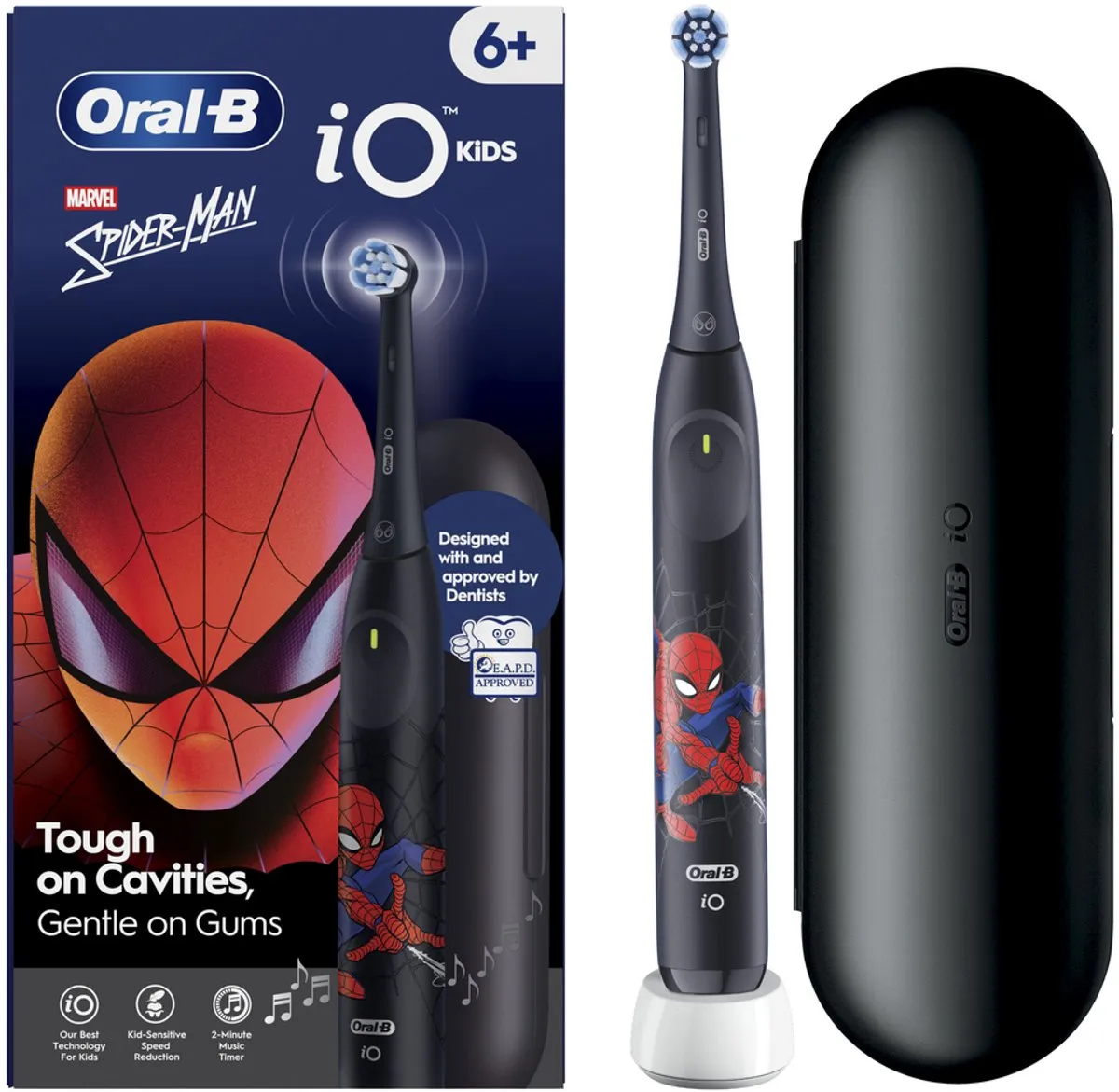 Oral-B iO Kids Marvel Spider-Man Elektrische Tandenborstel - 1 Opzetborstel