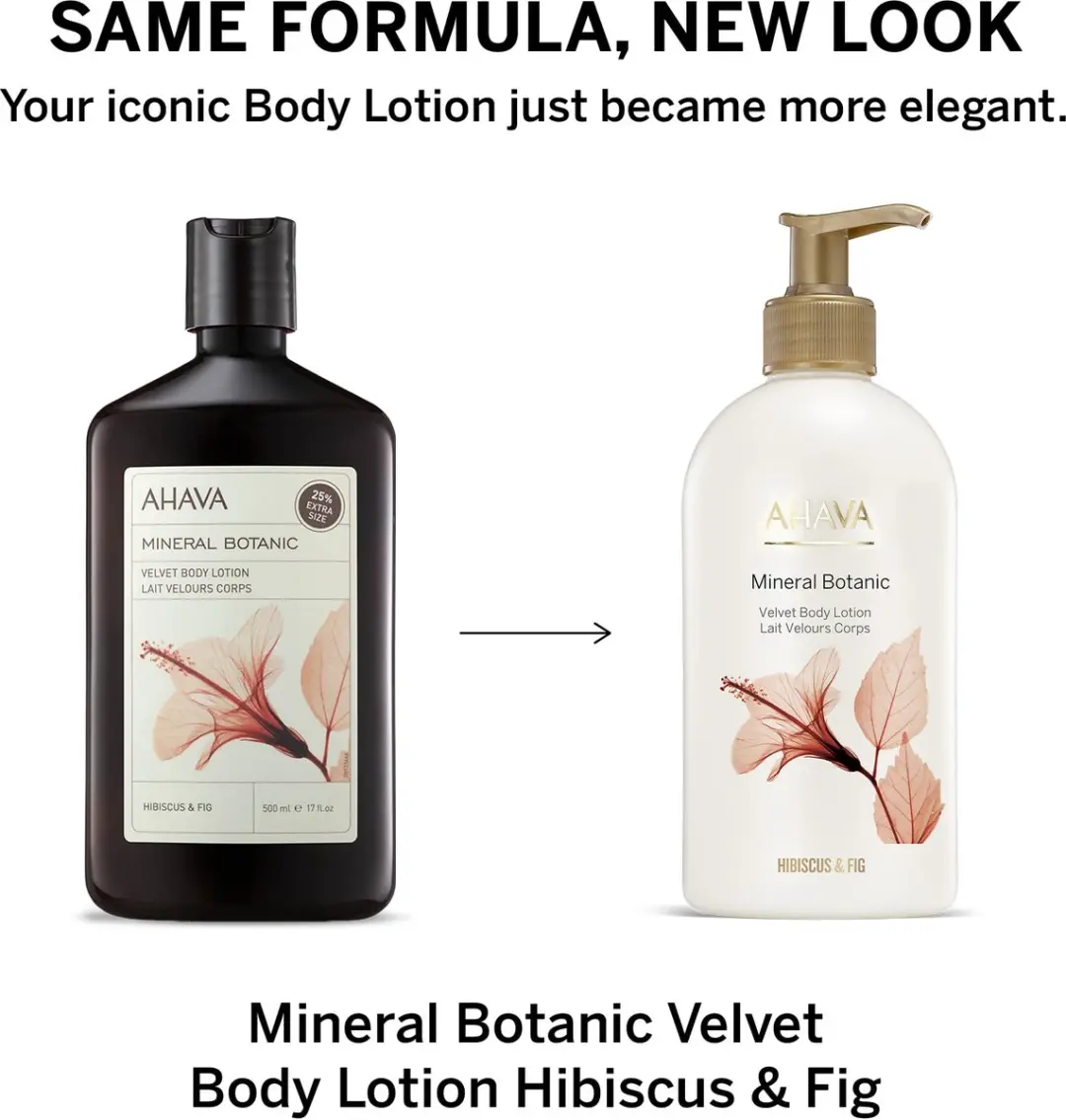 AHAVA Mineraal Botanische Bodylotion 500ml - Hibiscus & Vijg