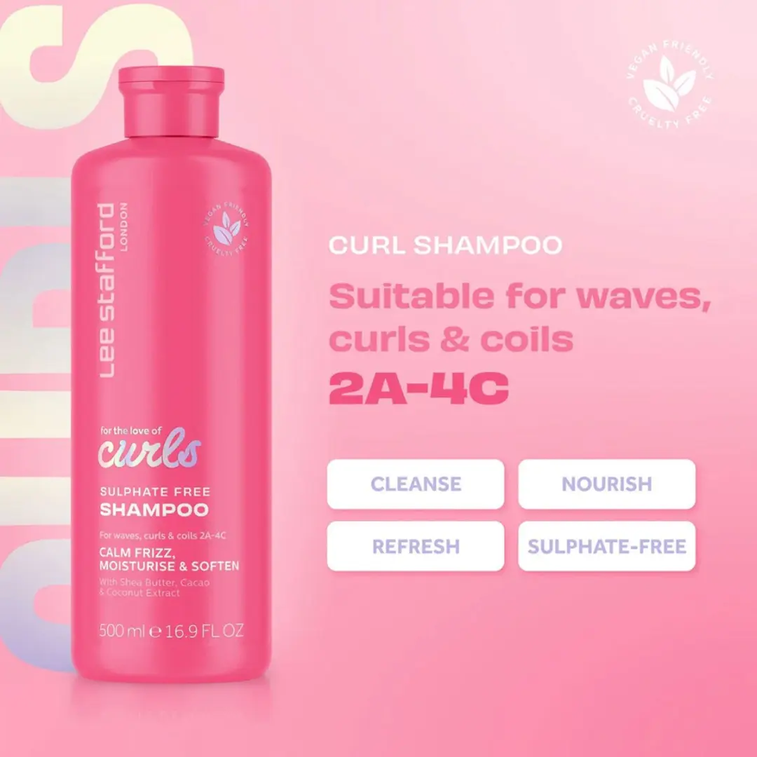 Lee Stafford For The Love of Curls Shampoo 250ml