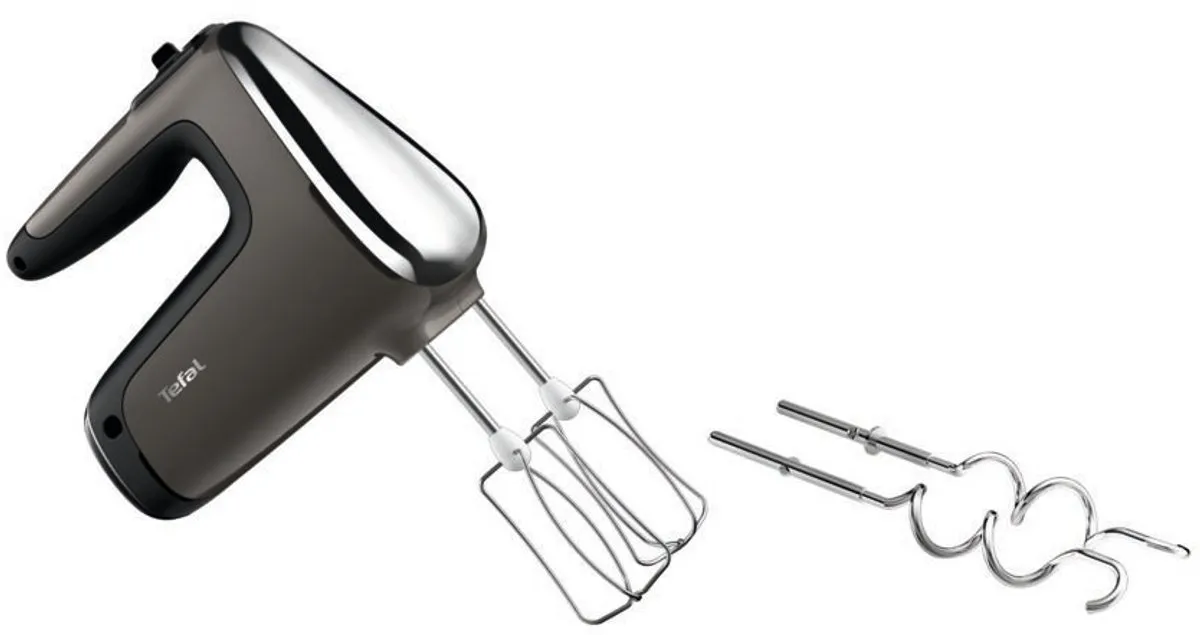 Tefal Powermix Silence HT650E Handmixer 600W - Zwart