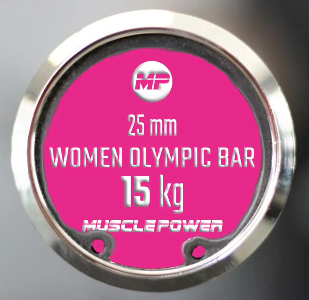 Muscle Power Olympische Halterstang Dames 201cm - Ø2,5cm