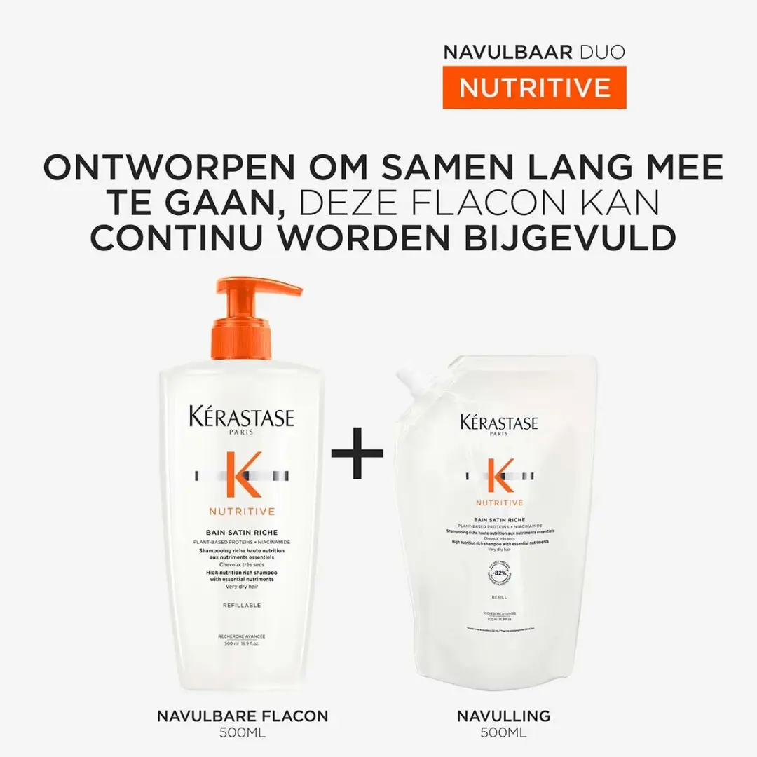 Kérastase Nutritive Bain Satin Riche Shampoo 1L