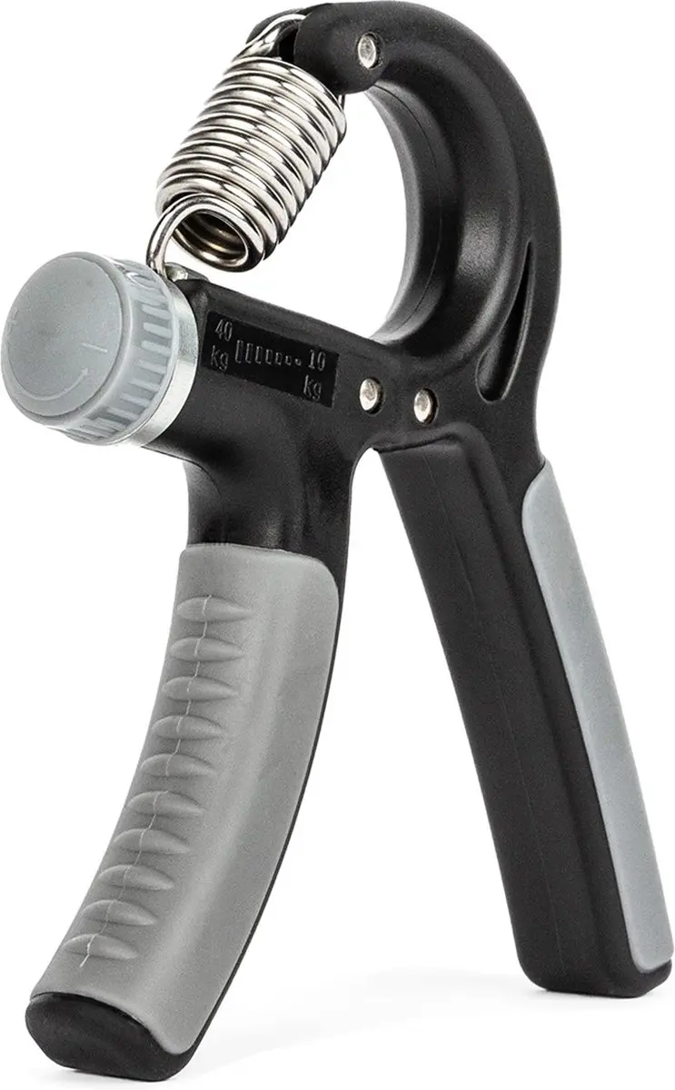 VirtuFit Verstelbare Handknijper 10-40kg - Grijs/Zwart
