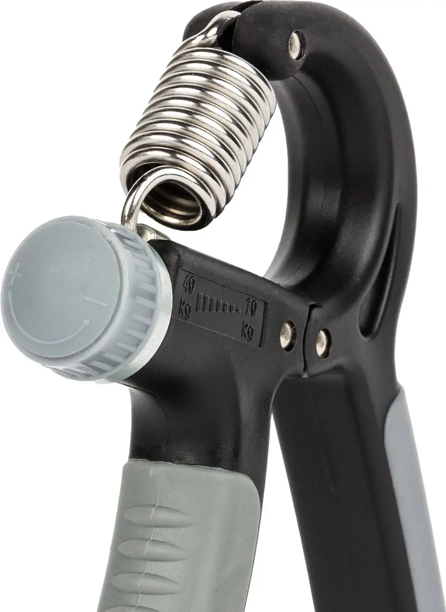 VirtuFit Verstelbare Handknijper 10-40kg - Grijs/Zwart - afbeelding 6 van 6