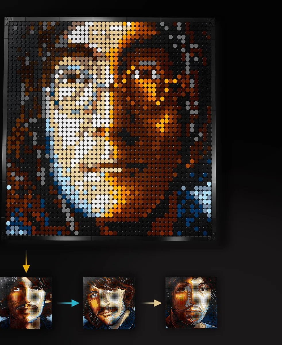 LEGO Art The Beatles 31198 - 2933 Stenen