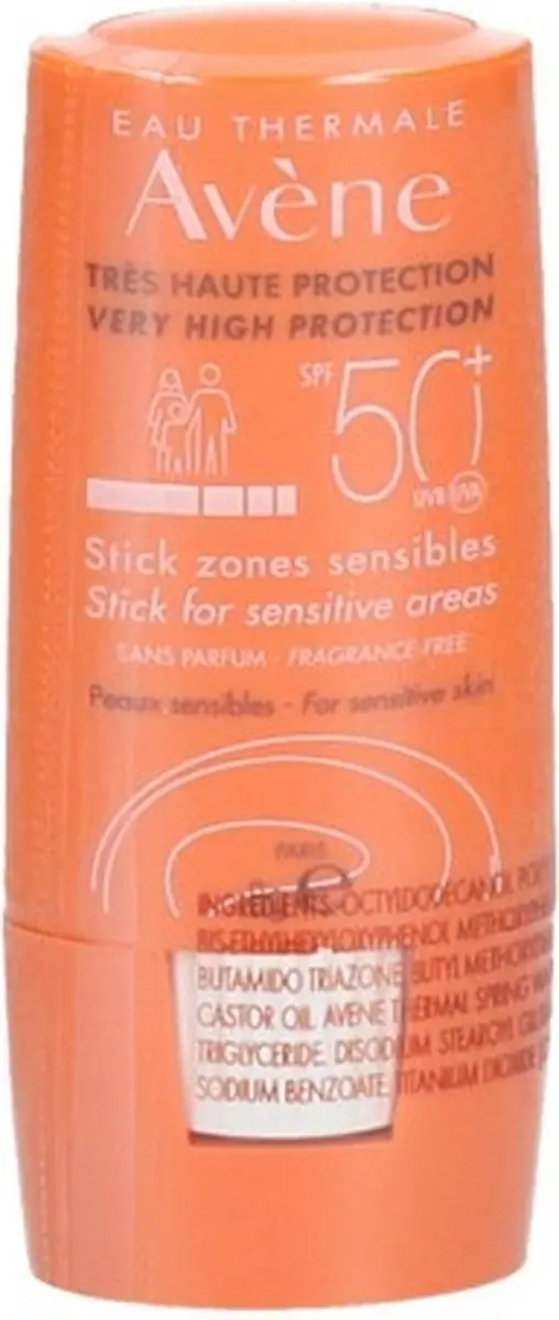 Avène Solaire Haute Sensitive SPF 50+ Stick 8ml
