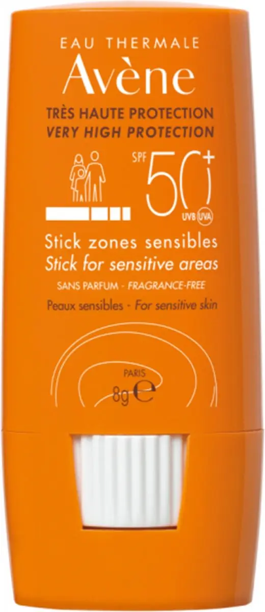 Avène Solaire Haute Sensitive SPF 50+ Stick 8ml