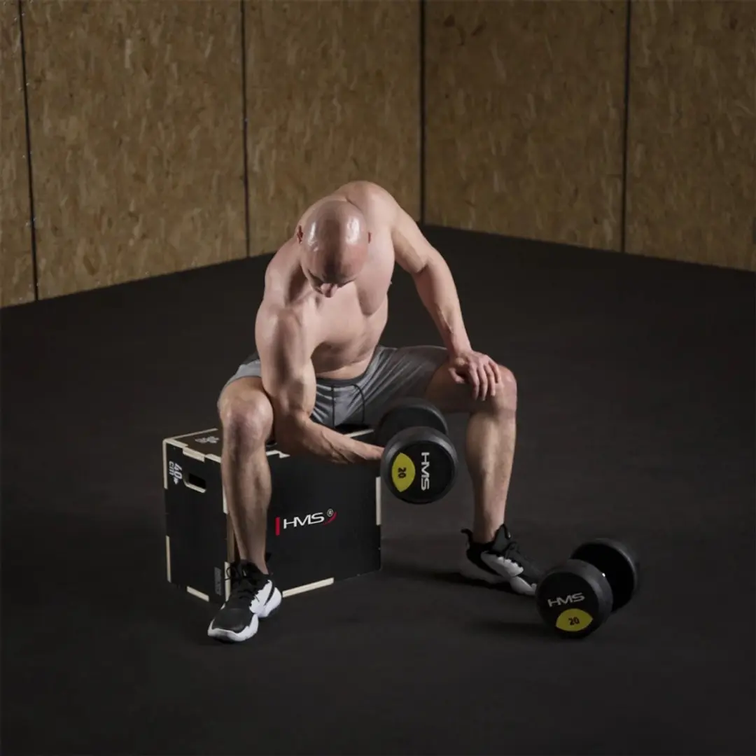 HMS Plyobox Hout DSC03 - 50x40x30cm - Zwart