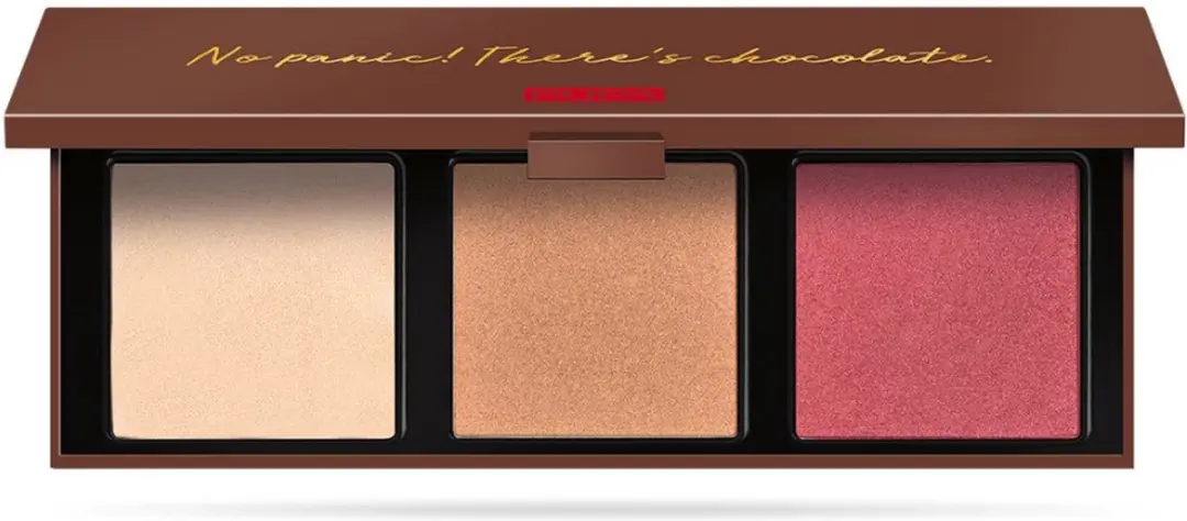 Pupa Milano Zero Calorie Chocolate Highlighting Face Palette 001 Cherry Chocolat