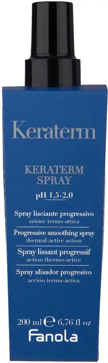 Fanola Keraterm Hair Ritual Spray 200ml - Gestraight haar