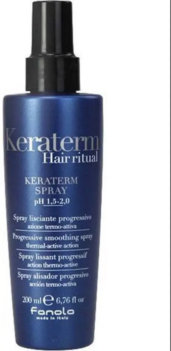 Fanola Keraterm Hair Ritual Spray 200ml - Gestraight haar