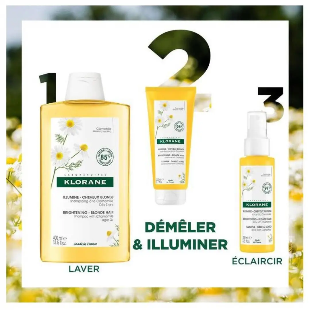 Klorane Kamille Balsem 200ml - Gekleurd haar