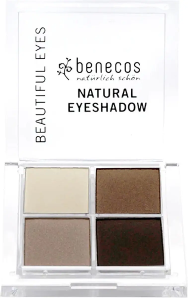 Benecos Vegan Oogschaduw Quattro Coffee and Cream
