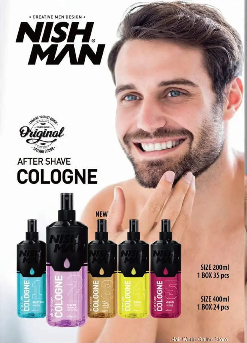 Nishman After Shave Cologne No. 05 Volcano 400ml