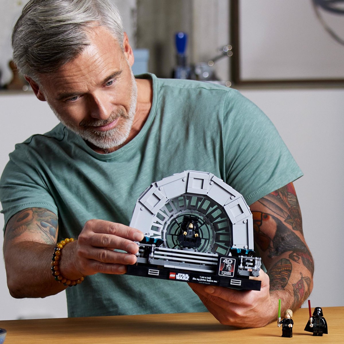 LEGO Star War Troonzaal van de Keizer Diorama Modelbouw Set - 75352