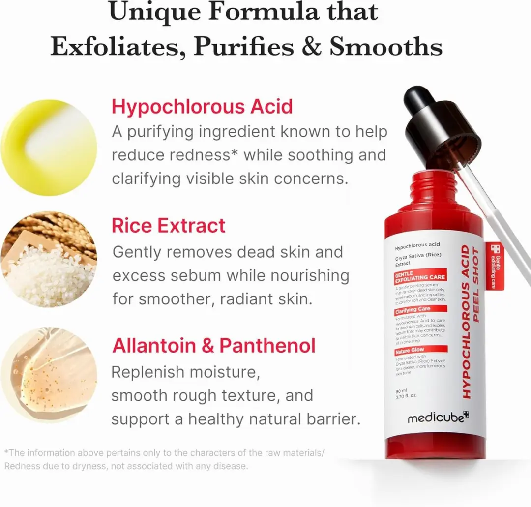 Medicube Hypochlorous Acid Peel Shot Gezichtsserum 80ml