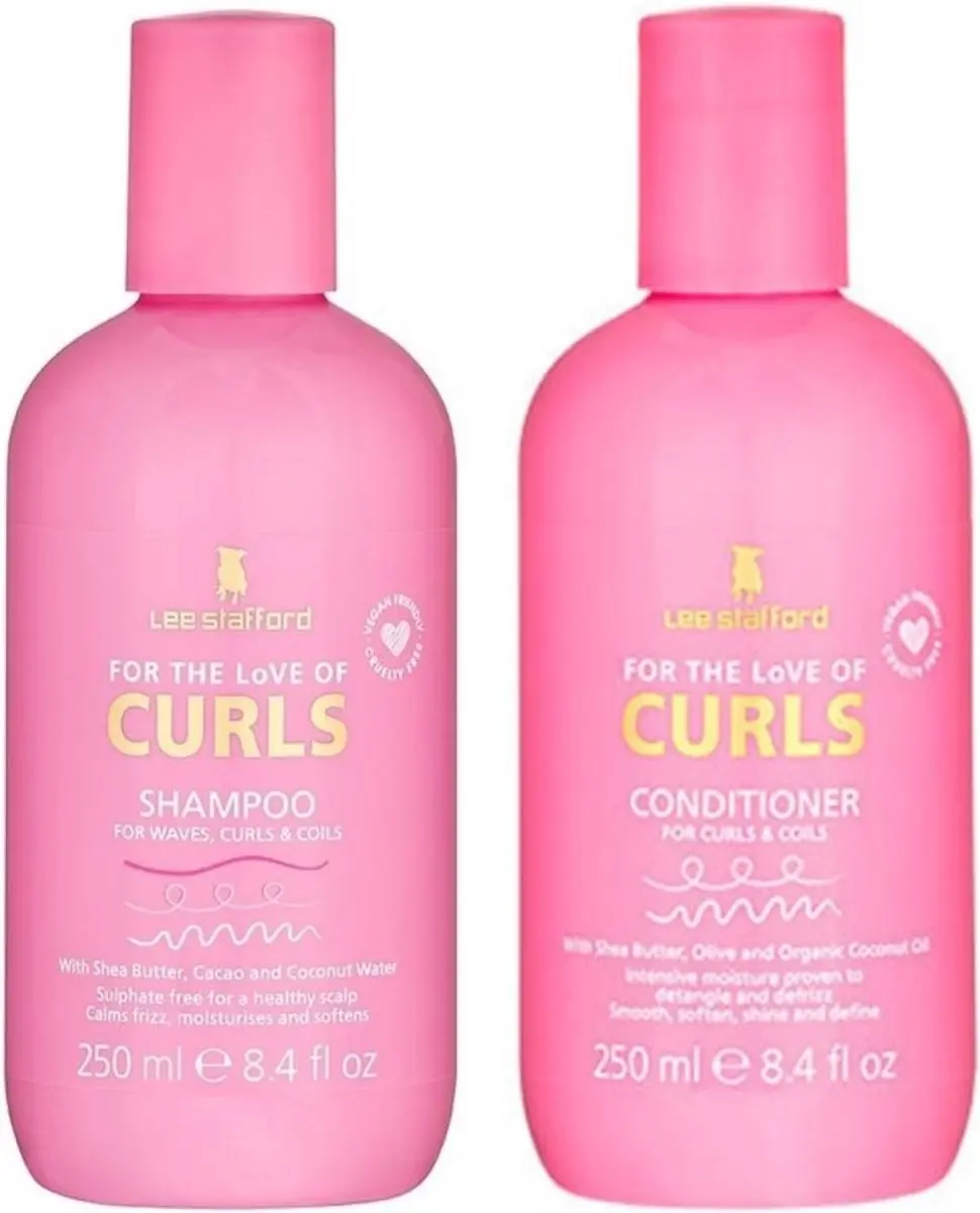 Lee Stafford For The Love Of Curls Set - 2x250ml Shampoo & Conditioner