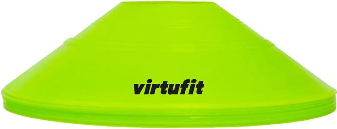 Virtufit Trainingshoedjes Pionnen - 50 Stuks - 5 Kleuren