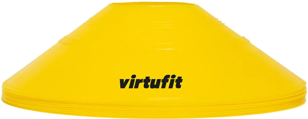 Virtufit Trainingshoedjes Pionnen - 50 Stuks - 5 Kleuren