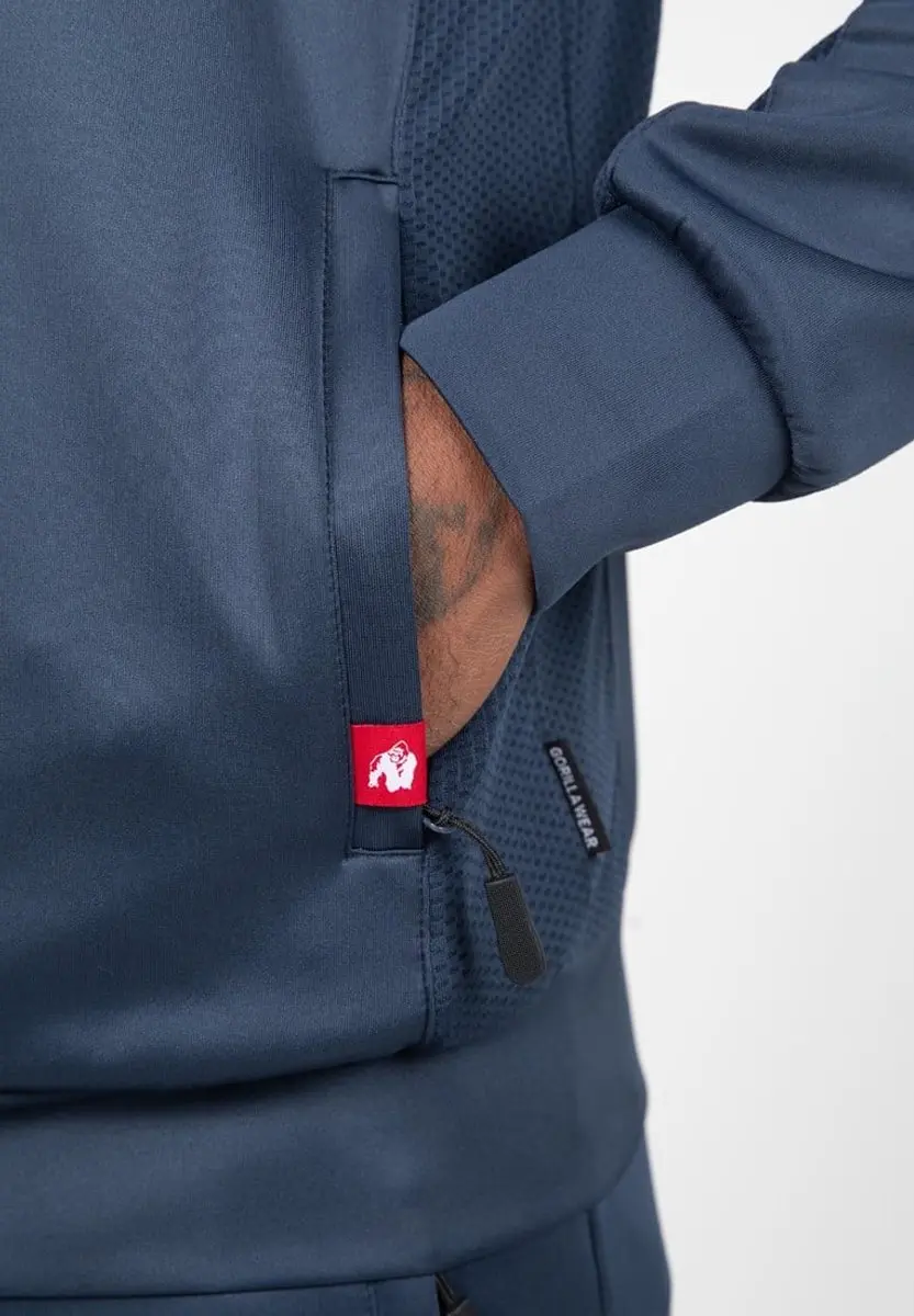 Gorilla Wear Tennessee Trainingsjas - Marineblauw L