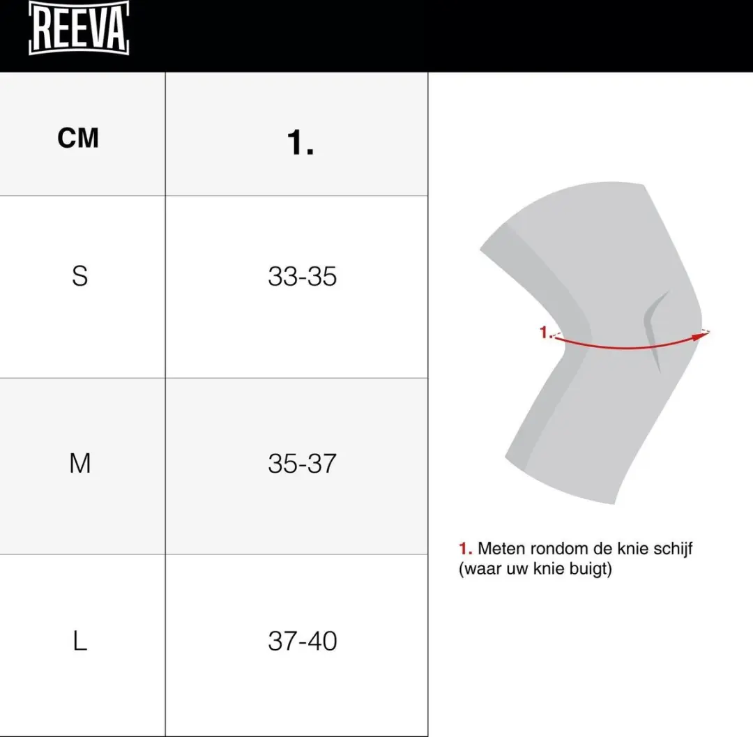 Reeva Knee Sleeves Reflective 5mm - S