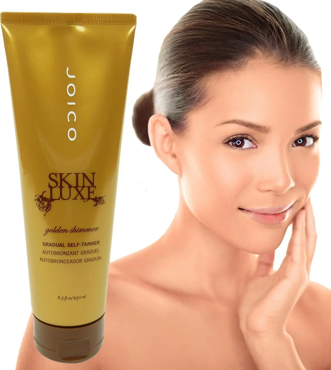 Joico Skin Luxe Golden Shimmer Self Tanner 2x250ml