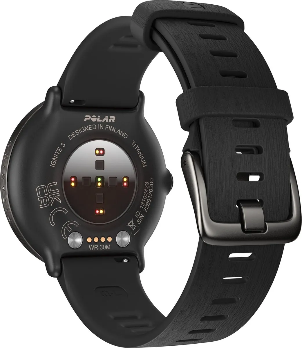 Polar Ignite 3 Smartwatch - 43mm - Zwart