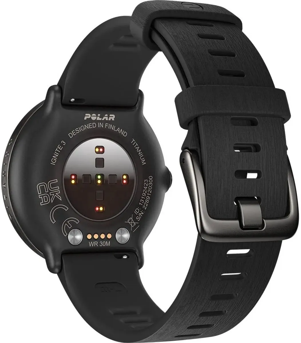 Polar Ignite 3 Smartwatch - 43mm - Zwart - afbeelding 6 van 6