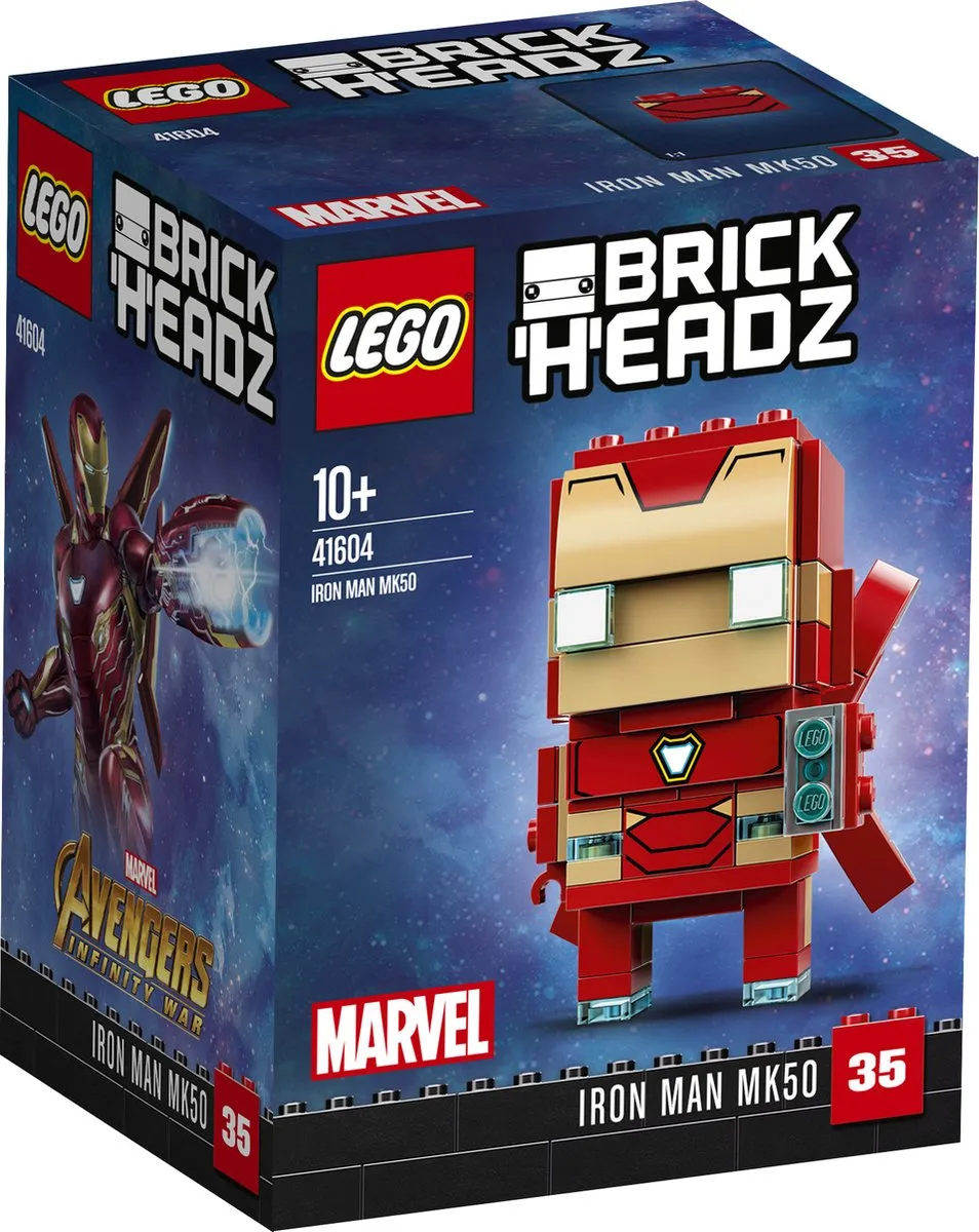 LEGO BrickHeadz Marvel Iron Man MK50