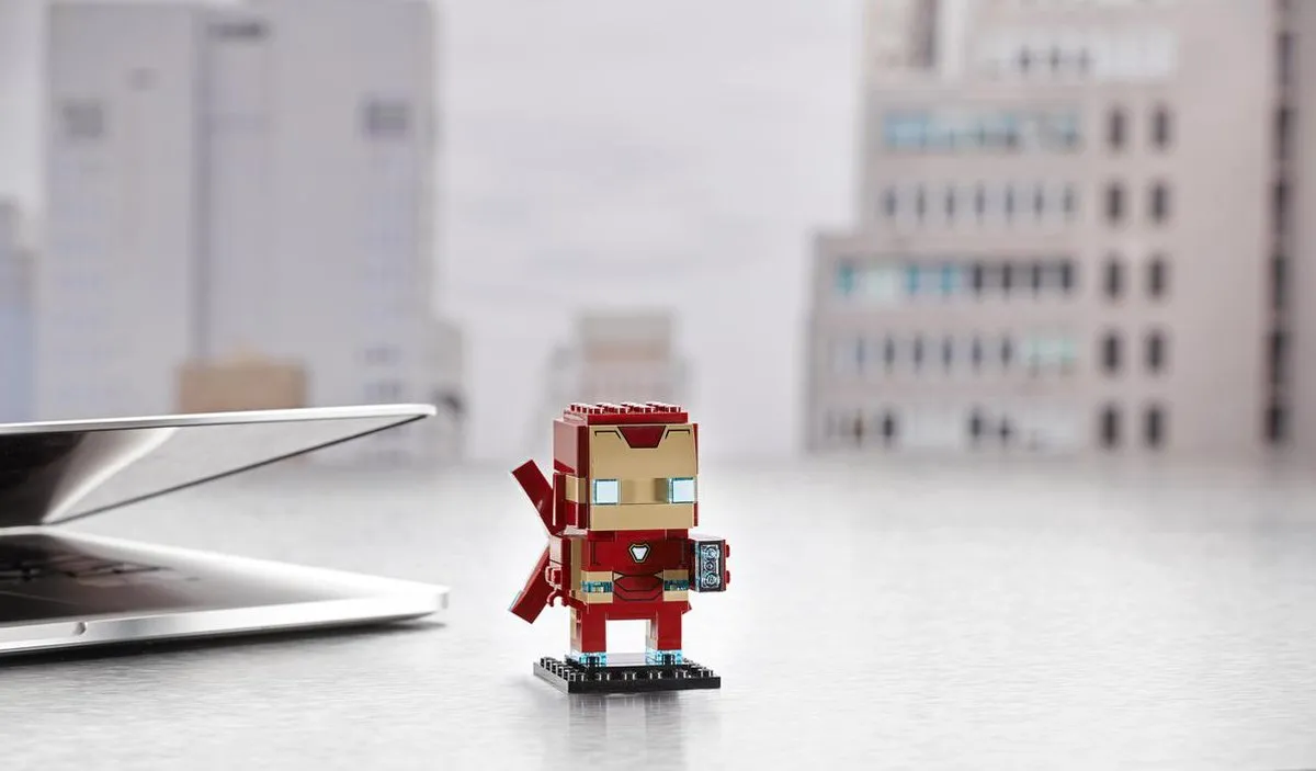LEGO BrickHeadz Marvel Iron Man MK50 - 101 Stenen