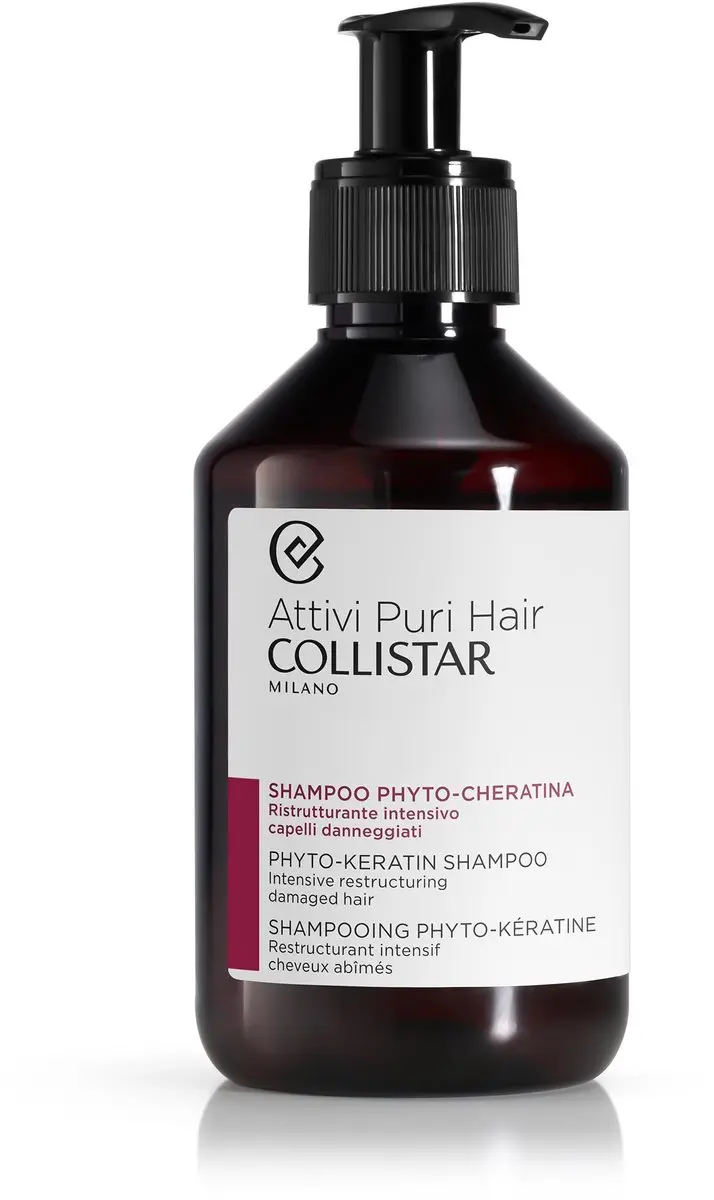 Collistar Attivi Puri Phyto-Keratin Shampoo 250ml - afbeelding 6 van 6