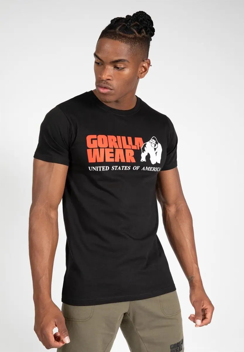 Gorilla Wear Classic T-shirt XL - Zwart
