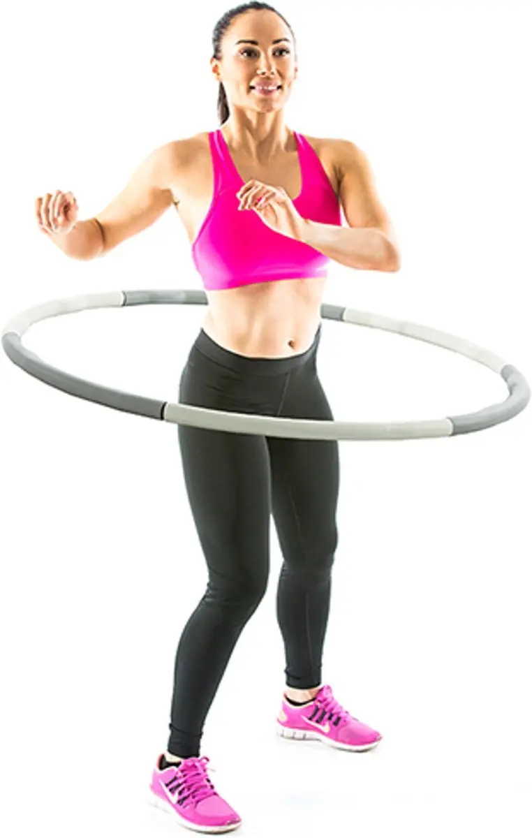 Gymstick Fitness Hoepel 1,2 kg - Grijs