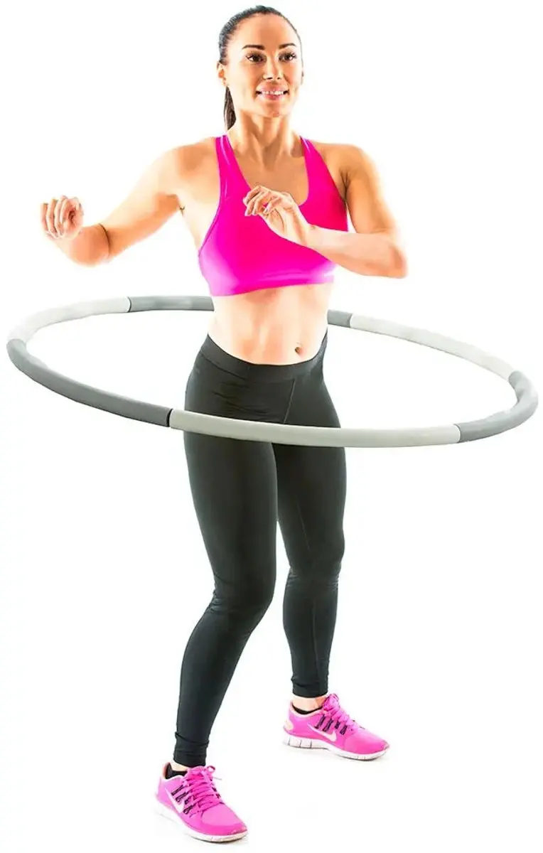 Gymstick Fitness Hoepel 1,2 kg - Grijs