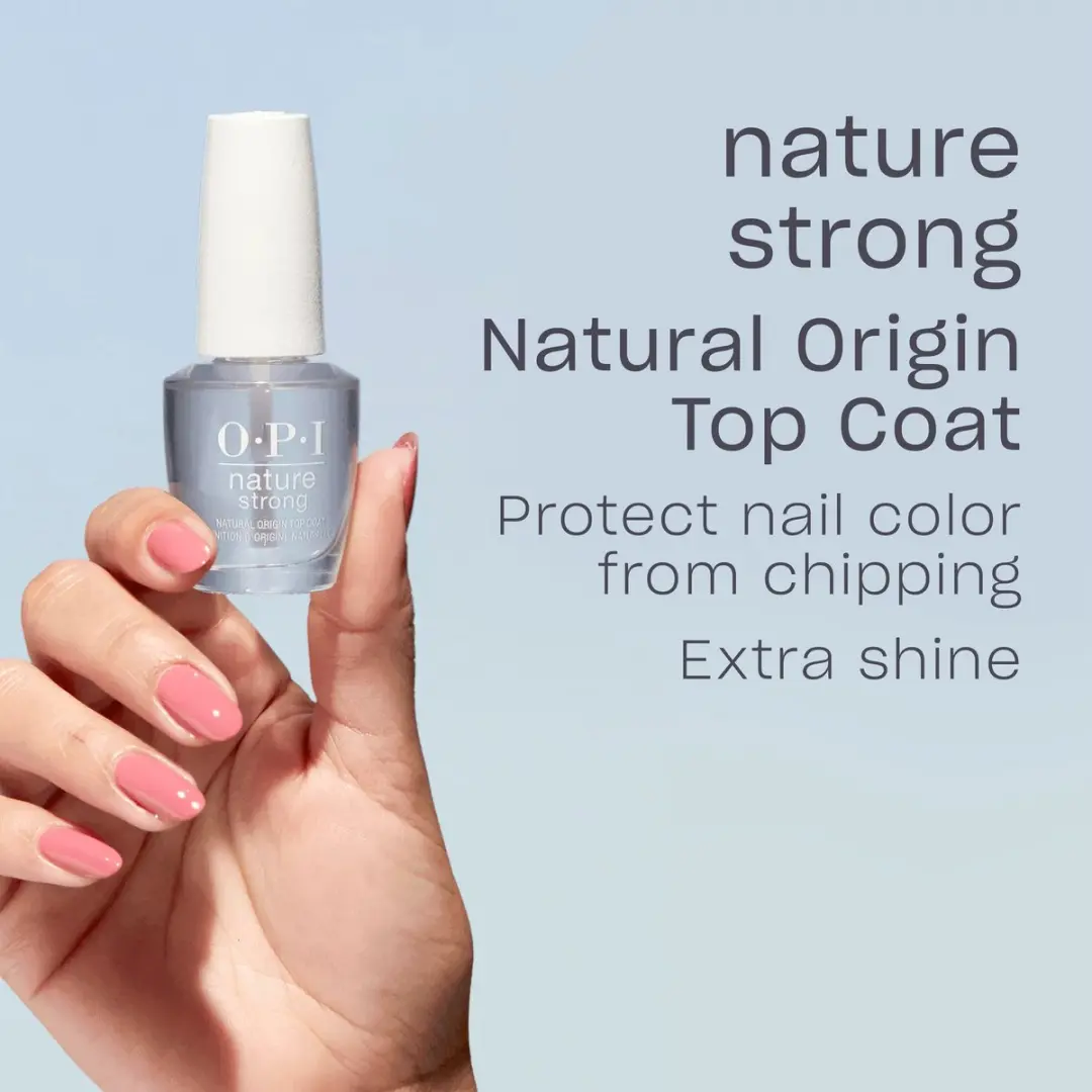 O.P.I. Nature Strong Top Coat - Zwart 15ml