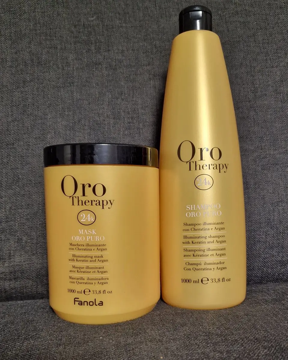 Fanola Oro Therapy GOLD Duo Shampoo & Mask 2000ml