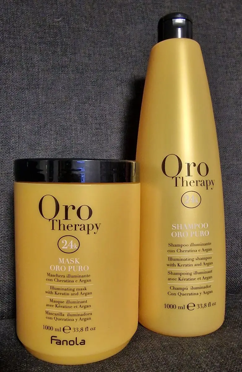 Fanola Oro Therapy GOLD Duo Shampoo & Mask 2000ml