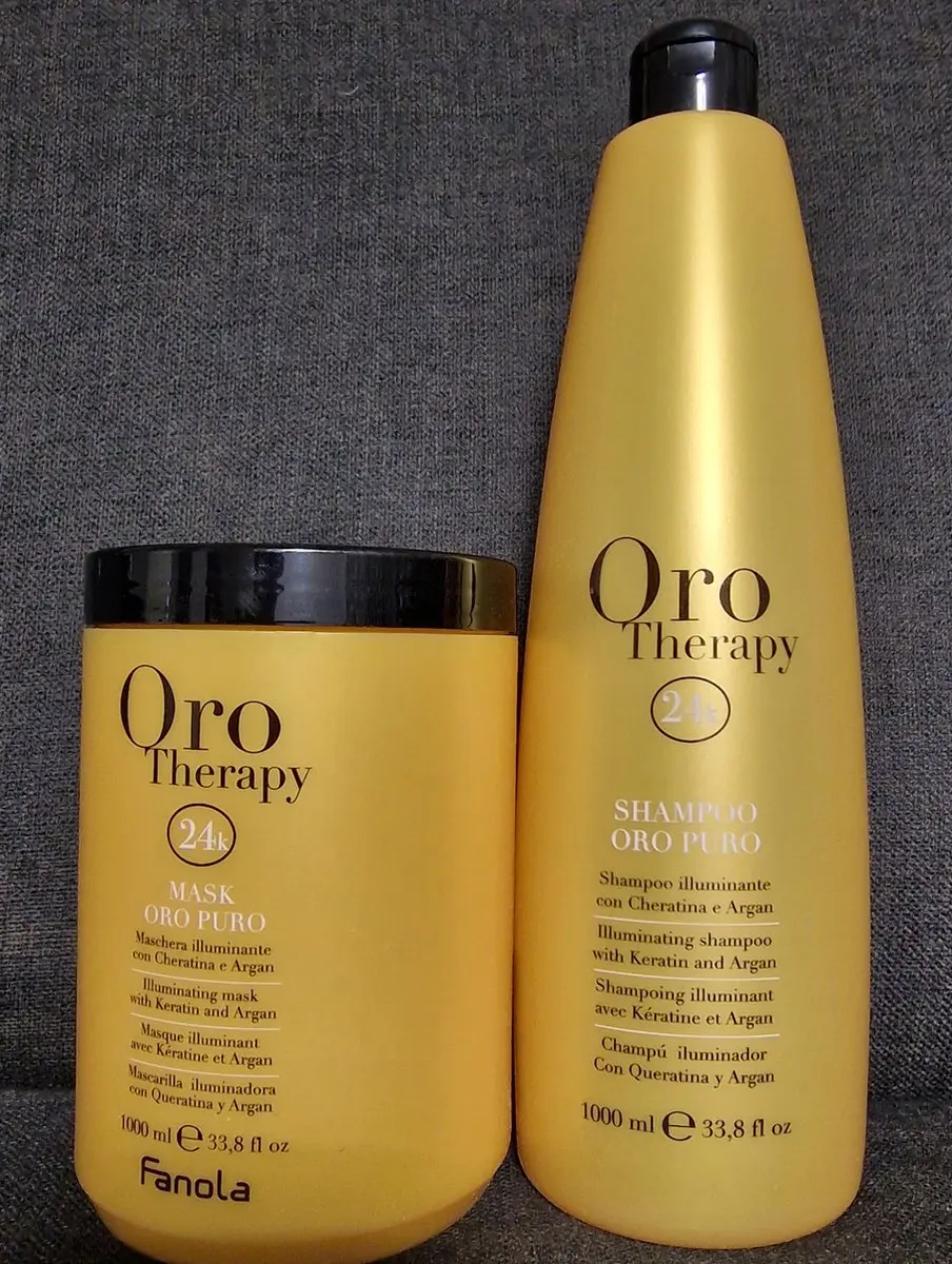 Fanola Oro Therapy GOLD Duo Shampoo & Mask 2000ml