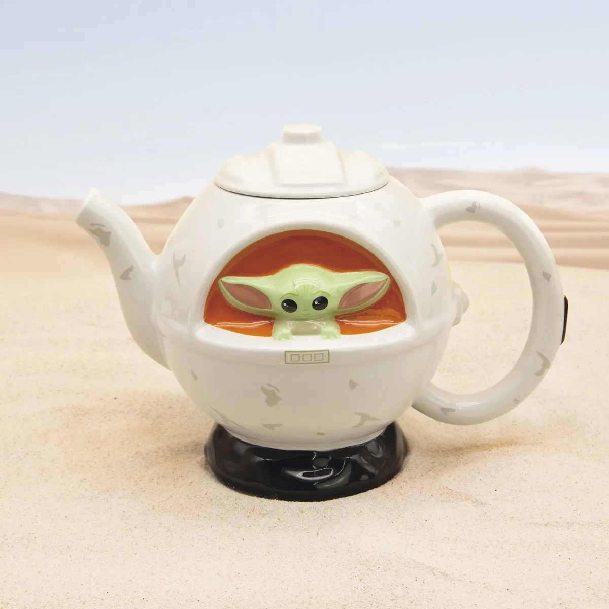 Star Wars The Mandalorian Grogu Spaceship Theepot - Multicolor - afbeelding 3 van 6